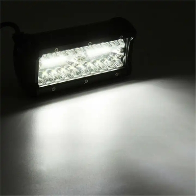9 بوصة 180W صف مزدوج LED ضوء شريط أبيض / نبرة للسيارات الوعرة