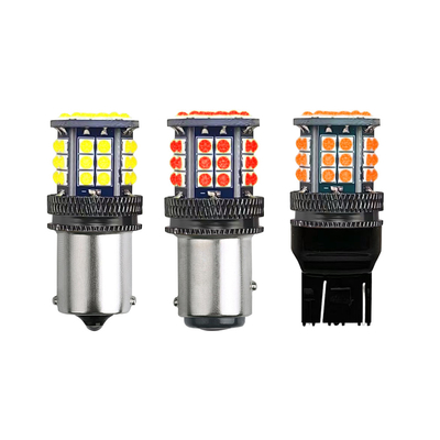 إشارات منعطف LED من سبيكة الألومنيوم 3030 39 SMD 12v 1156 BA15S 1157 BAY15D T20 T25 إشارة منعطف السيارة