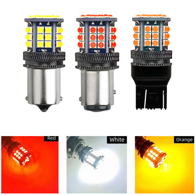 إشارات منعطف LED من سبيكة الألومنيوم 3030 39 SMD 12v 1156 BA15S 1157 BAY15D T20 T25 إشارة منعطف السيارة