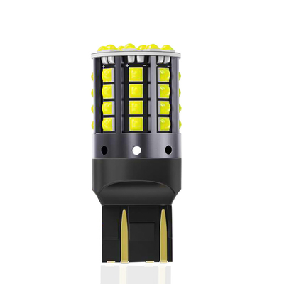 إشارات الدوران LED من سبائك الألومنيوم الأبيض 1156 1157 T20 3030 44SMD ضوء عكس 12V 24V