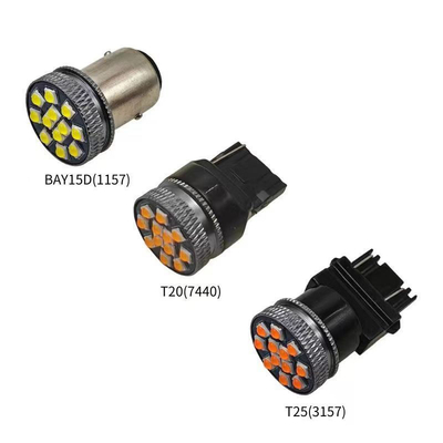 1156 مؤشرات منعطف الفرامل LED الحل النهائي لوظيفة إشارة منعطف LED 1156 W21/5W 1157 BAY15D P21/5W LED