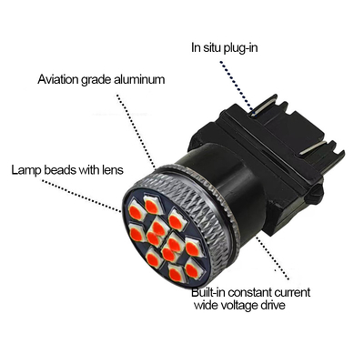 1156 مؤشرات منعطف الفرامل LED الحل النهائي لوظيفة إشارة منعطف LED 1156 W21/5W 1157 BAY15D P21/5W LED