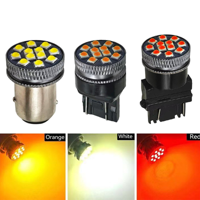 1156 مؤشرات منعطف الفرامل LED الحل النهائي لوظيفة إشارة منعطف LED 1156 W21/5W 1157 BAY15D P21/5W LED