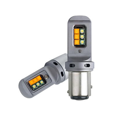 مصابيح إشارة الفرامل LED 5W طويلة الأمد مع 1156 مصابيح LED عالمية 12smd 1156 P21W BA15S PY21W 3157 7443 Canbus