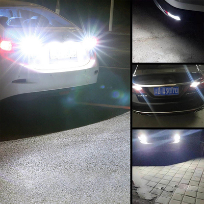 1157 BAY15D LED P21/5W 1156 BA15S P21W المصابيح LED 9 SMD 3030 R5W R10W سيارة عكسية الضوء للامعة