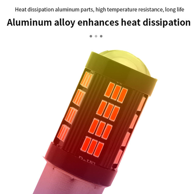 1157 1156 4014 66 SMD ضوء الفرامل LED السيارات العكسية داخل مصابيح LED السيارات Canbus