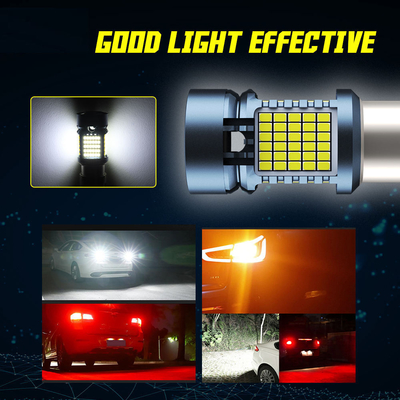مصباح LED مع Canbus 2016 120SMD T20 1156 1157 3156 3157 مصابيح الفرامل LED مع مصباح المروحة الآلية