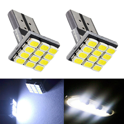 طاقة 9W مصابيح LED مضادة للماء IP67 360 درجة مصباح السيارات 12v T10 12SMD 1206 3020 قراءة ضوء لوحة ترخيص