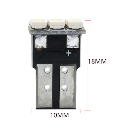 طاقة 9W مصابيح LED مضادة للماء IP67 360 درجة مصباح السيارات 12v T10 12SMD 1206 3020 قراءة ضوء لوحة ترخيص