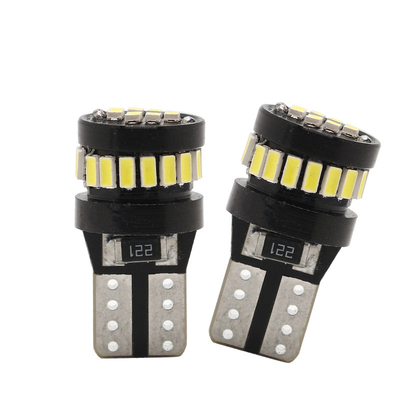 3014 الشريحة LED مصابيح السيارات الضوء الأبيض 360 درجة زاوية شعاع T10 3014 24smd تيار ثابت مصابيح LED مشرقة
