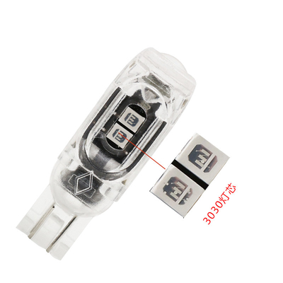 360 درجة مصباح LED مصباح سيارة لوحة ترخيص T10 2835 3030 5smd LED Highlight 5W5 غير القطبي مصباح عرض صغير