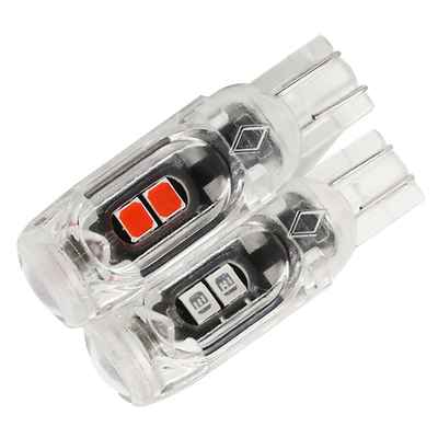 360 درجة مصباح LED مصباح سيارة لوحة ترخيص T10 2835 3030 5smd LED Highlight 5W5 غير القطبي مصباح عرض صغير