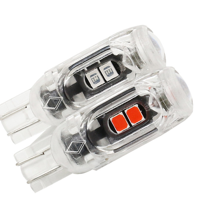 360 درجة مصباح LED مصباح سيارة لوحة ترخيص T10 2835 3030 5smd LED Highlight 5W5 غير القطبي مصباح عرض صغير