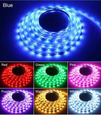 USB مصباح أمامي للسيارة LED أنبوب قطاع SMD 5050 RGB ملون تيار مستمر 5 فولت مرن